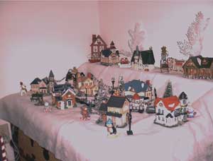 Claire's Christmas Village