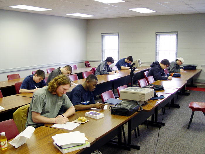 What a studious bunch of students ! ? ! ?