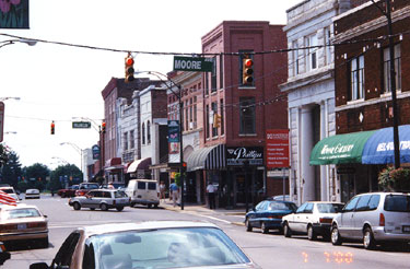 Mt. Airy, NC downtown. Remember the Andy Griffith show? Click picture for web site.