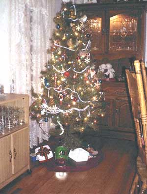 The 'little tree' in the dining room