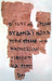 Papyrus 52; click picture for explanation of this mss.